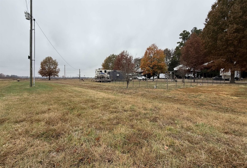 View of yard with a view of rural / pastoral area