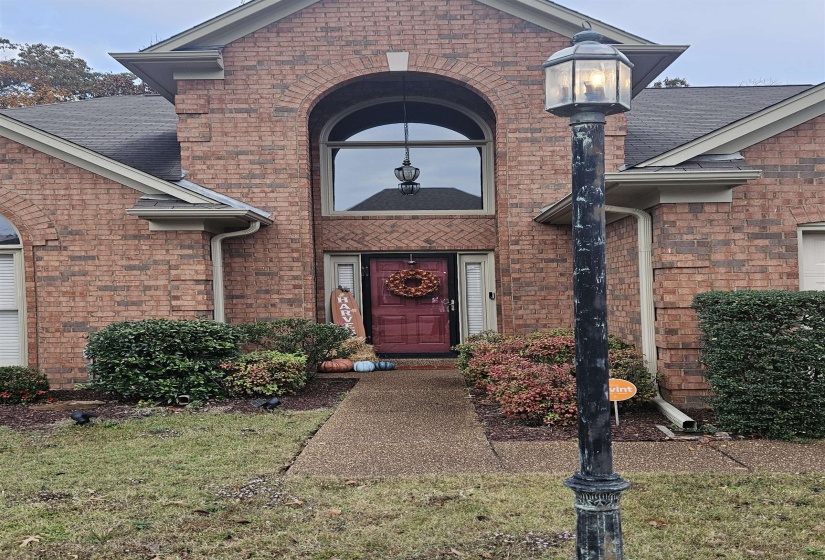 View of exterior entry