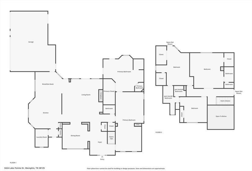 3424 LAKE POINTE CV, Memphis, Tennessee 38125, 4 Bedroom Bedrooms, 8 Room Rooms,3.1 BathroomBathrooms,Residential,For Sale,LAKE POINTE,0,10210608