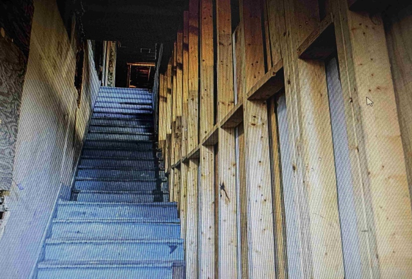 View of stairway