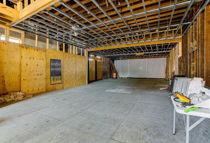 View of basement