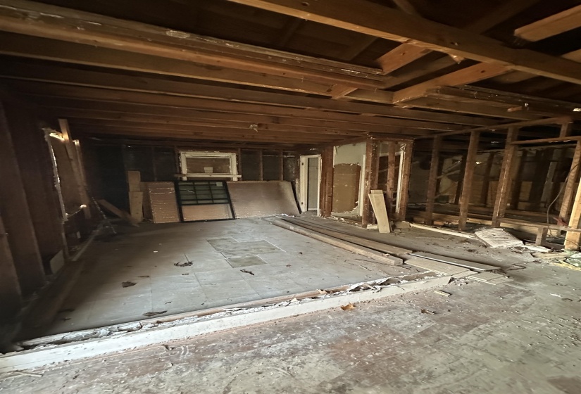 View of misc room