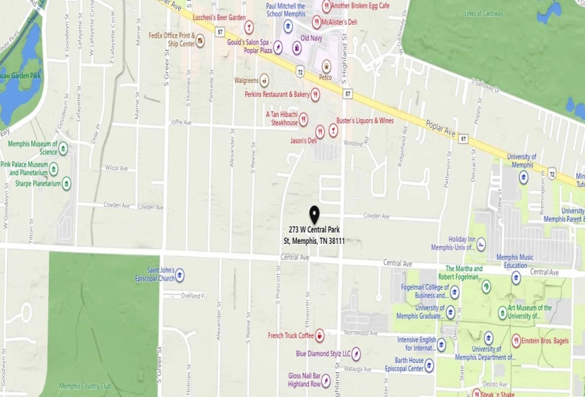 273 CENTRAL PARK AVE, Memphis, Tennessee 38111, 2 Bedrooms Bedrooms, 7 Rooms Rooms,2 BathroomsBathrooms,Residential,For Sale,CENTRAL PARK,10210954