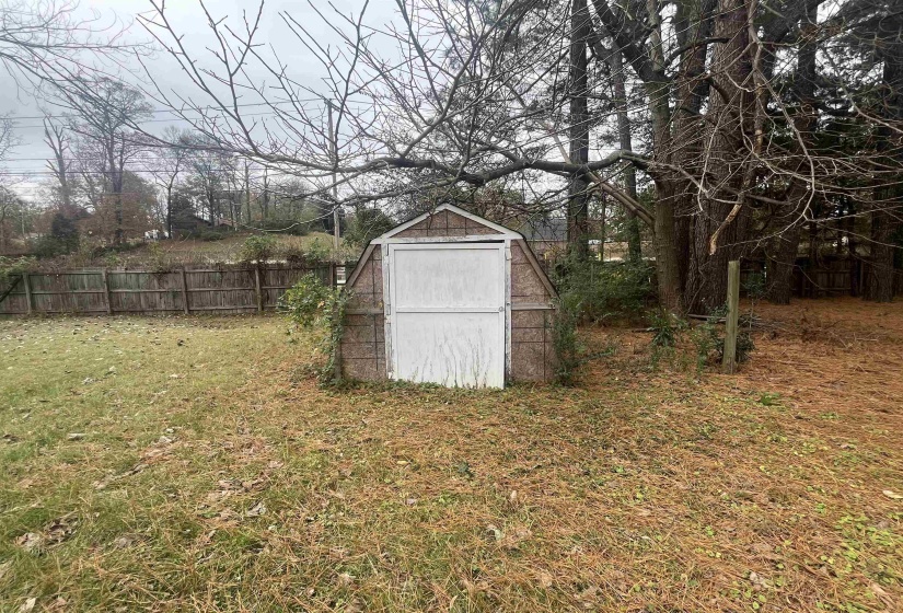 View of shed