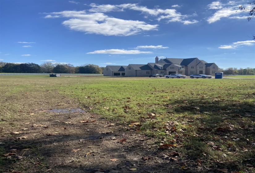 View of yard featuring a rural view