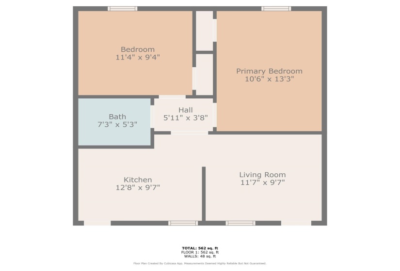 View of home floor plan