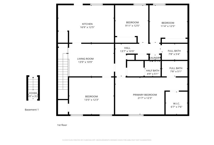 View of home floor plan