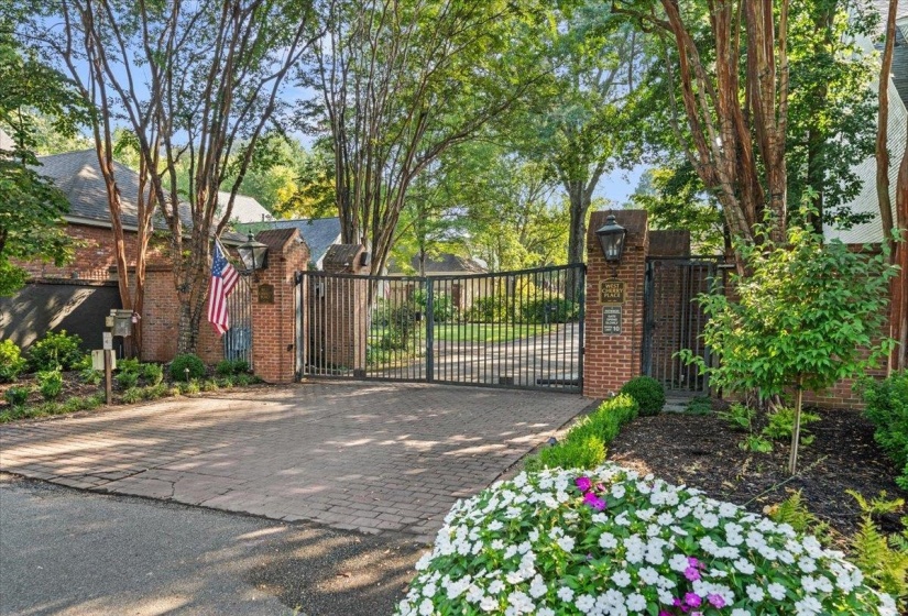 View of gate