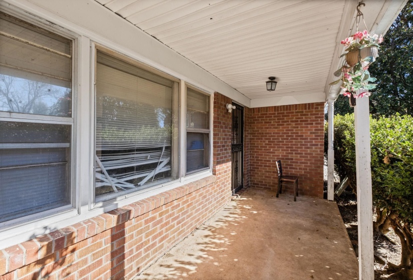 View of patio