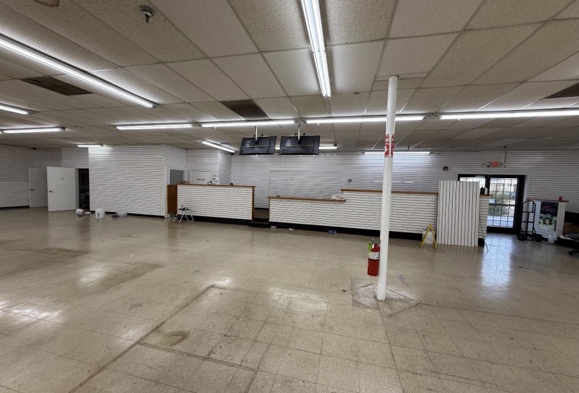Misc room featuring a paneled ceiling