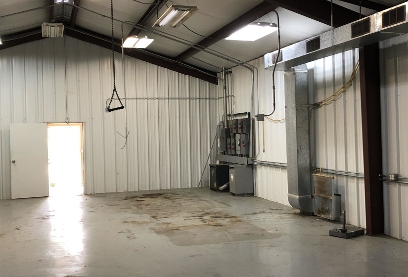 Photo of shop prior to occupancy.