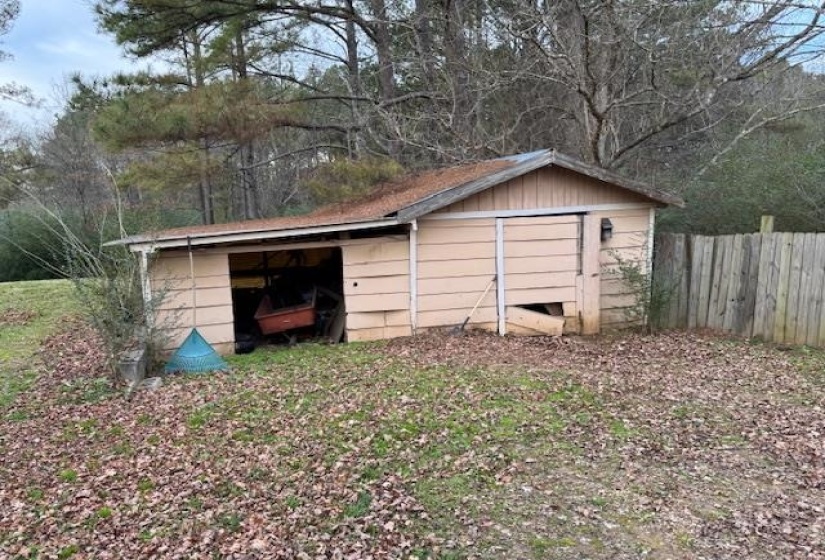 View of shed