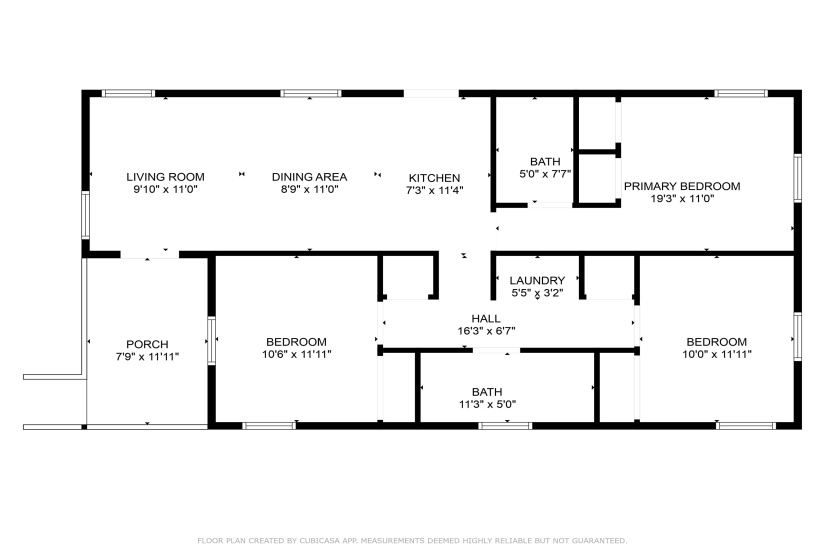 View of home floor plan