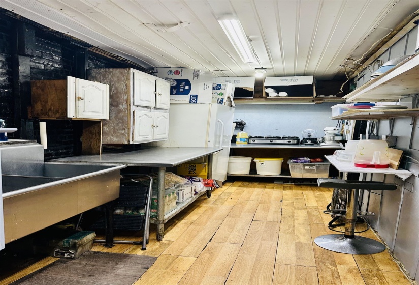 View of storage area