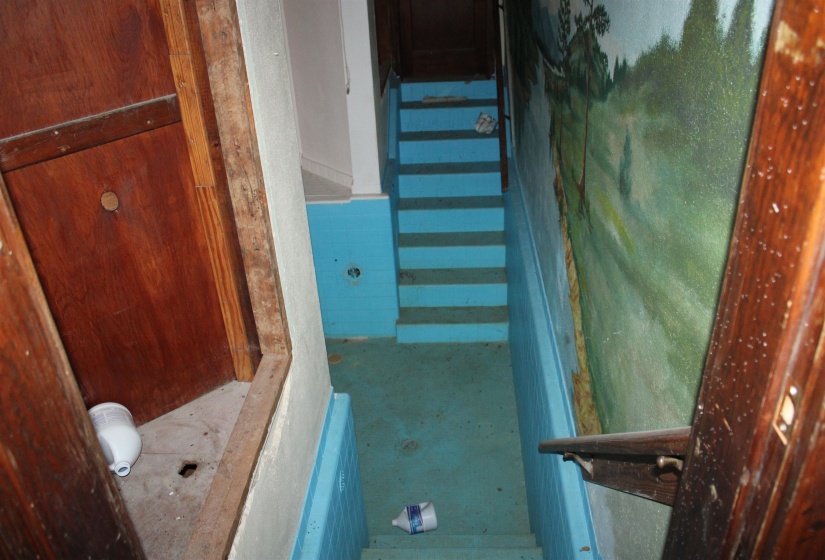 View of stairs