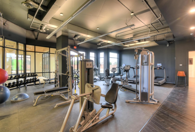 View of exercise room