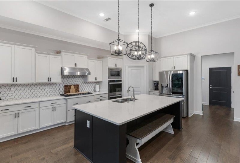 More than enough space to entertain guests.