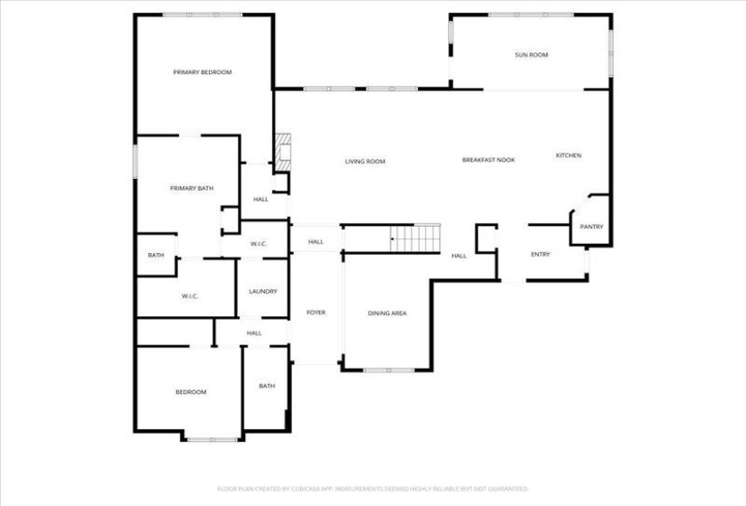 View of 1st floor plan / room layout
