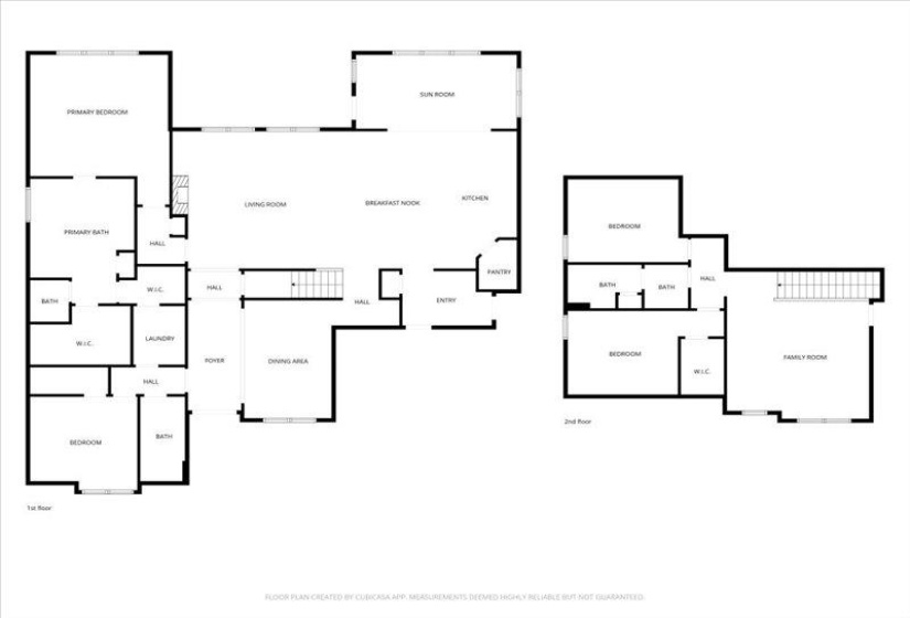 View of complete property floor plan all levels