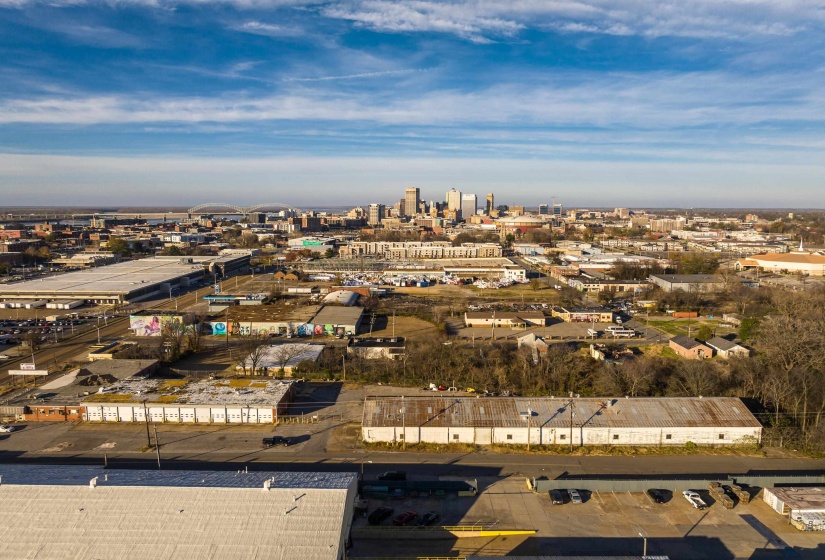 View of urban area