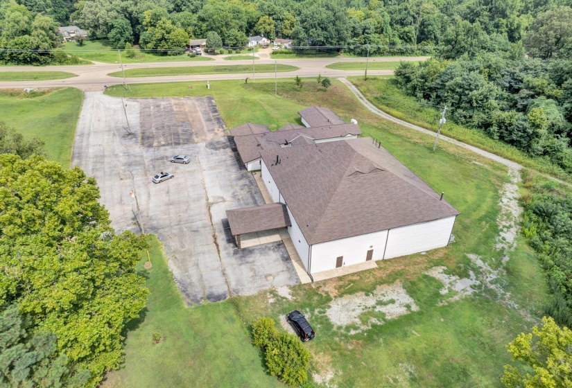 Drone / aerial view