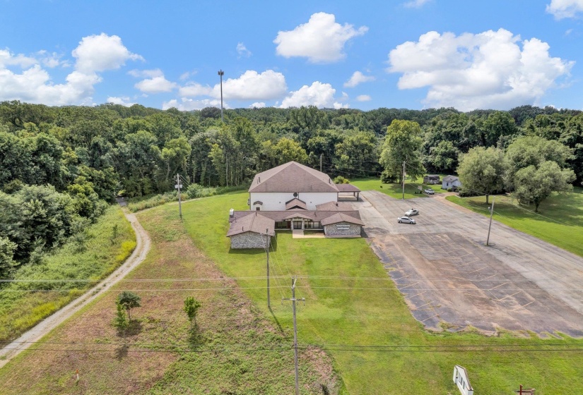 Drone / aerial view