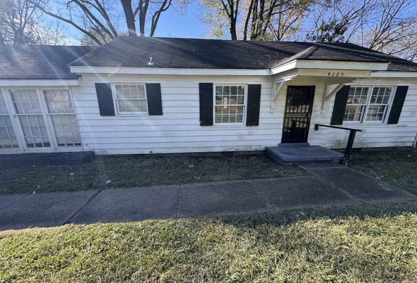 View of front of house