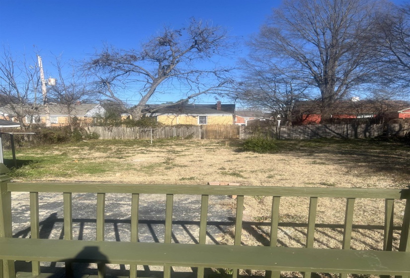 View of yard