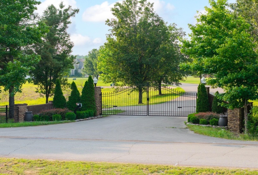 View of gate