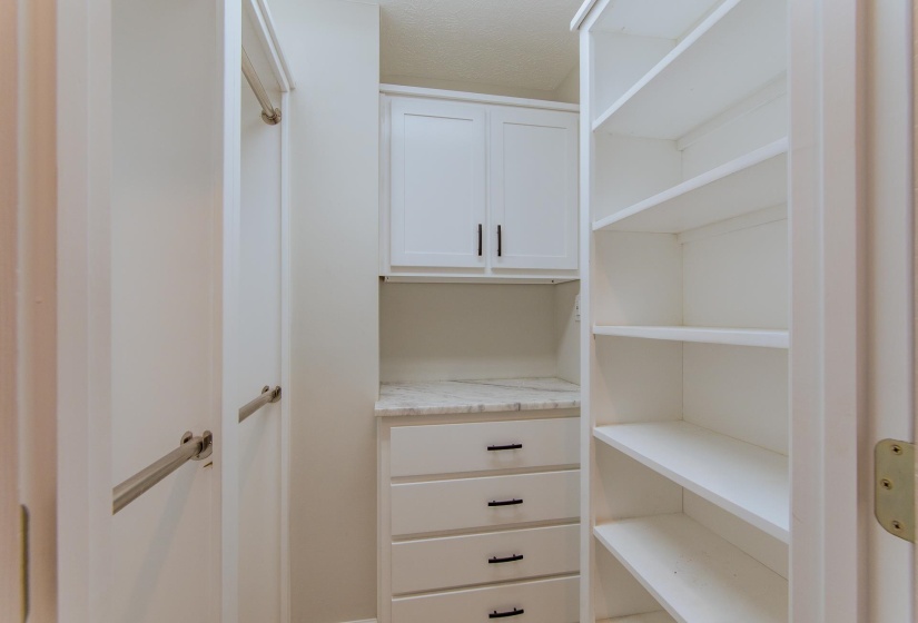 View of spacious closet