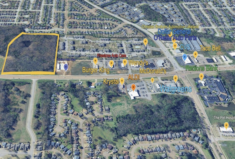 10117 US 64 HWY, Memphis, Tennessee 38002, 0 , 0 ,0,Land,For Sale,US 64,0,10212905