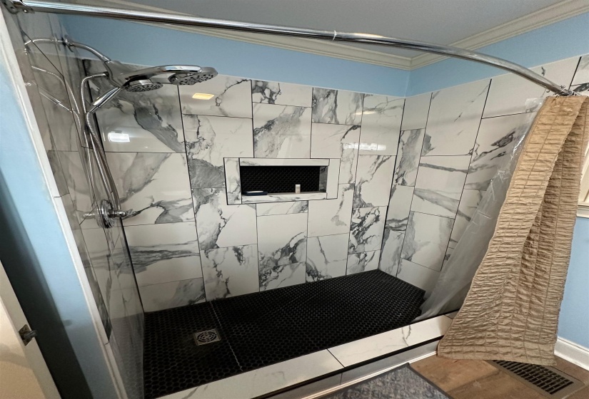 Walk-in Shower...