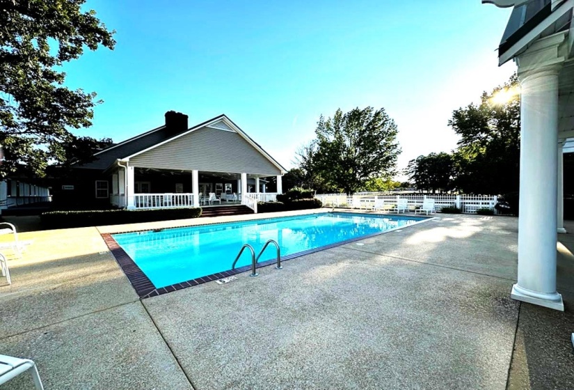Two other pools in the subdivision...