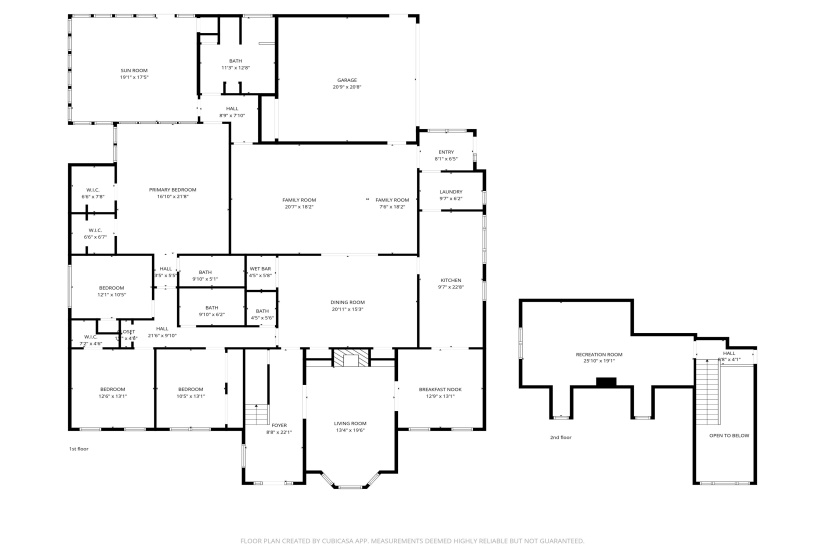 View of home floor plan