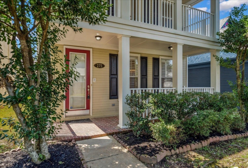 Entrance to property with covered porch