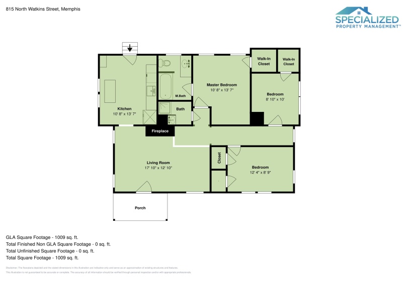 815 WATKINS ST, Memphis, Tennessee 38107, 3 Bedrooms Bedrooms, 5 Rooms Rooms,2 BathroomsBathrooms,Rental Properties,For Sale,WATKINS,10213230