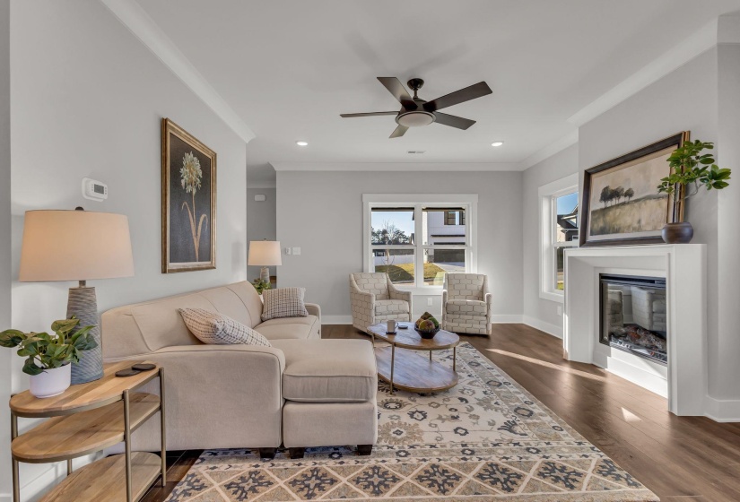 For floor plan purposes only.  Interior finishes will vary.  Home does not come furnished.