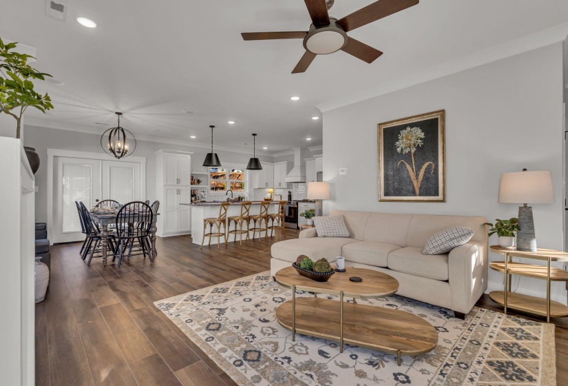 For floor plan purposes only.  Interior finishes will vary.  Home does not come furnished.