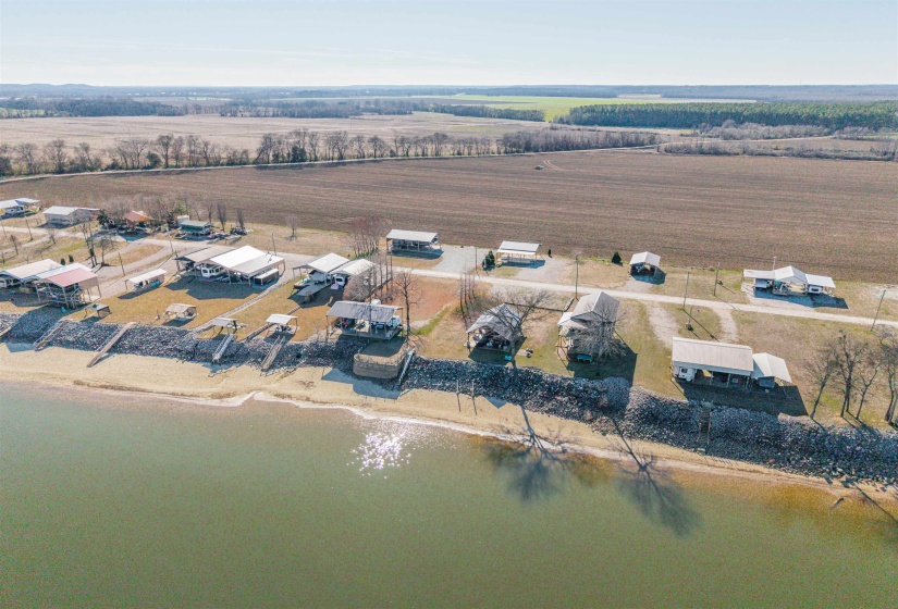View of rural area featuring a large body of water