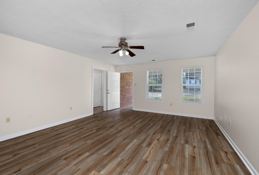 Different angle of the living room