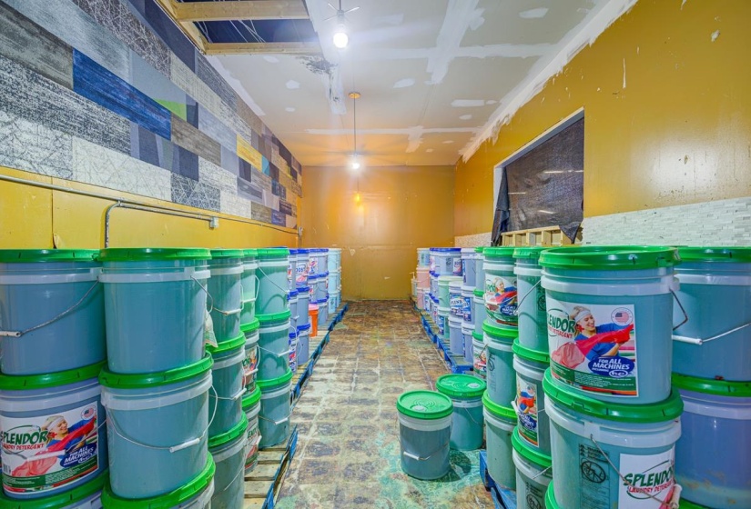 View of storage room