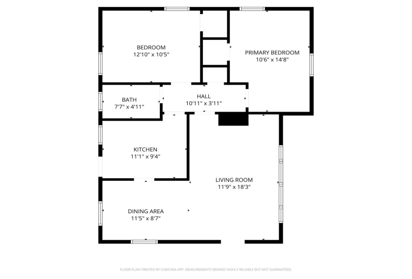 View of home floor plan