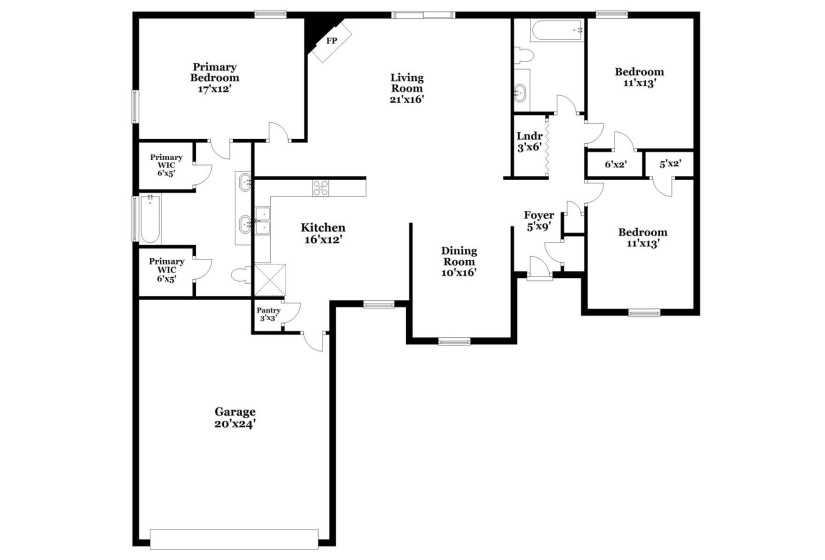 View of room layout