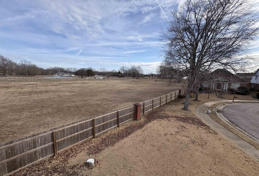 View From 2nd Story Balcony!