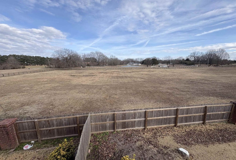 View From 2nd Story Balcony!