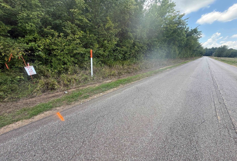 View of asphalt road