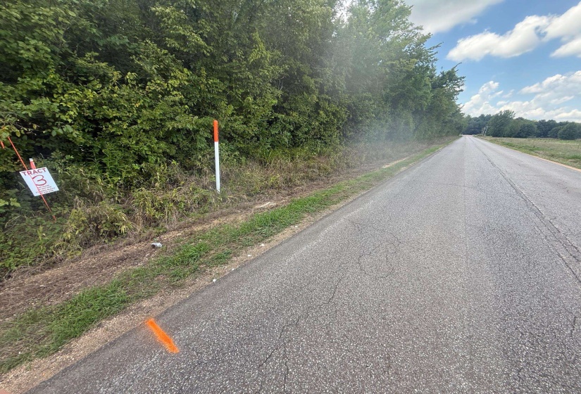 View of asphalt road