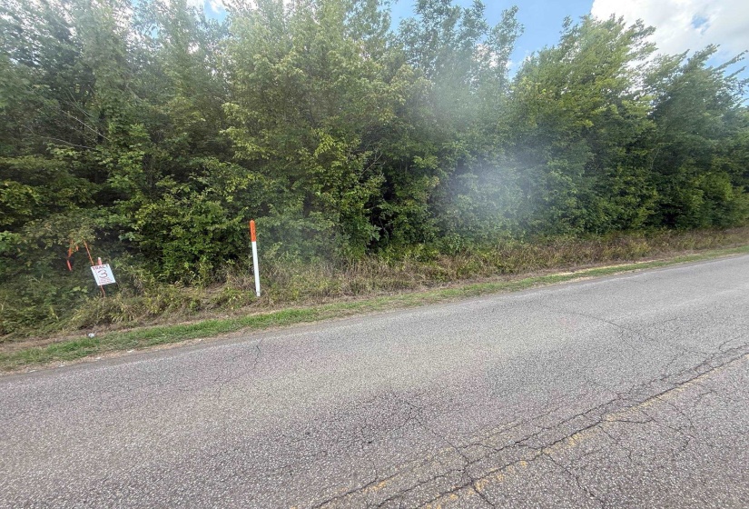 View of asphalt street