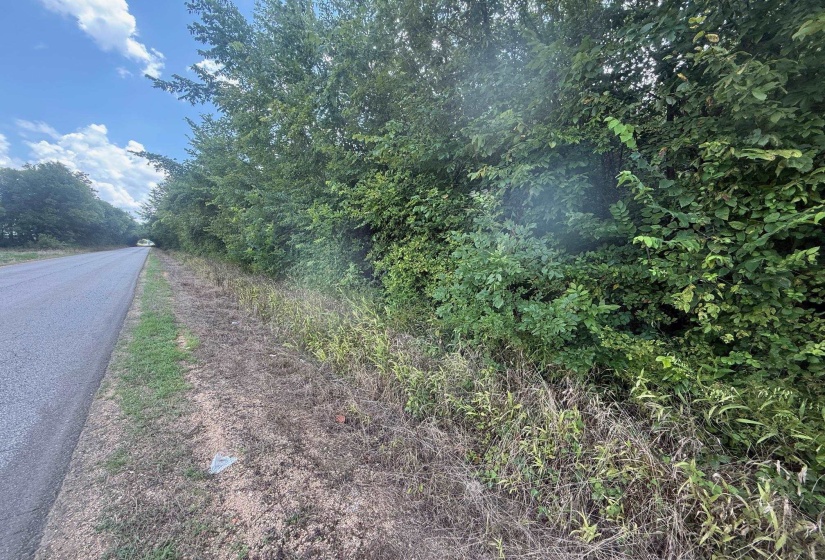 View of asphalt street