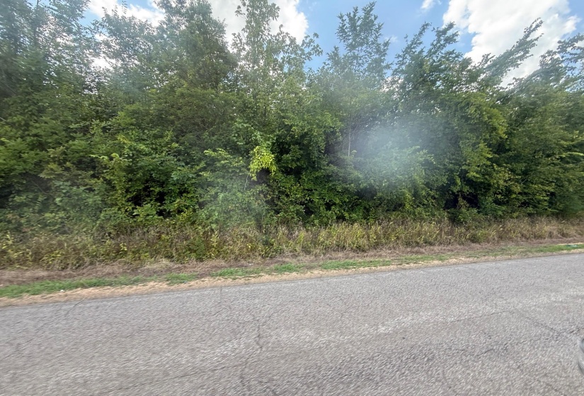 View of asphalt street